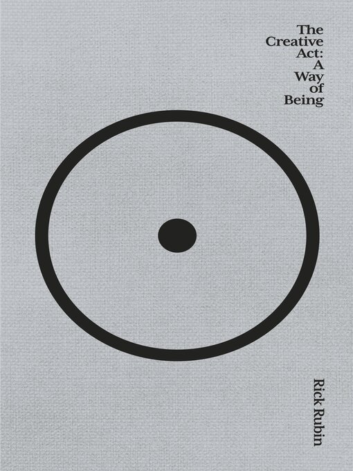 Title details for The Creative Act by Rick Rubin - Wait list